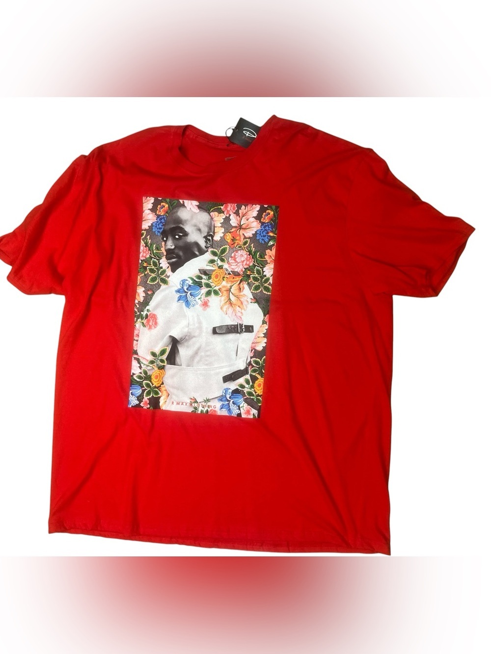 Sz 3xl 2 pac graphic tee red